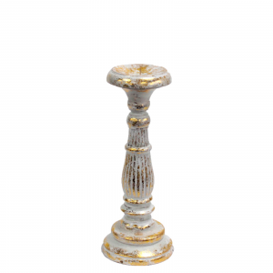 quality-wood-candle-holder-stand-white-gold-small-size