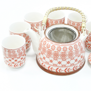 Amber-white-tea-pot-matching-6-cups-herbal-tea-teapot