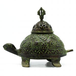 Green-Brass-Turtle-Incense-Burner-Tibetan-Incense-Burner