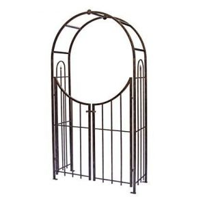 Black-Metal-Garden- Arch-Gate-Flower-Garden-Arch