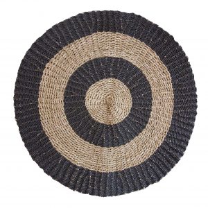 rustic-round-circle-rug-black-tan-country-cottage-coastal-style-beach-house